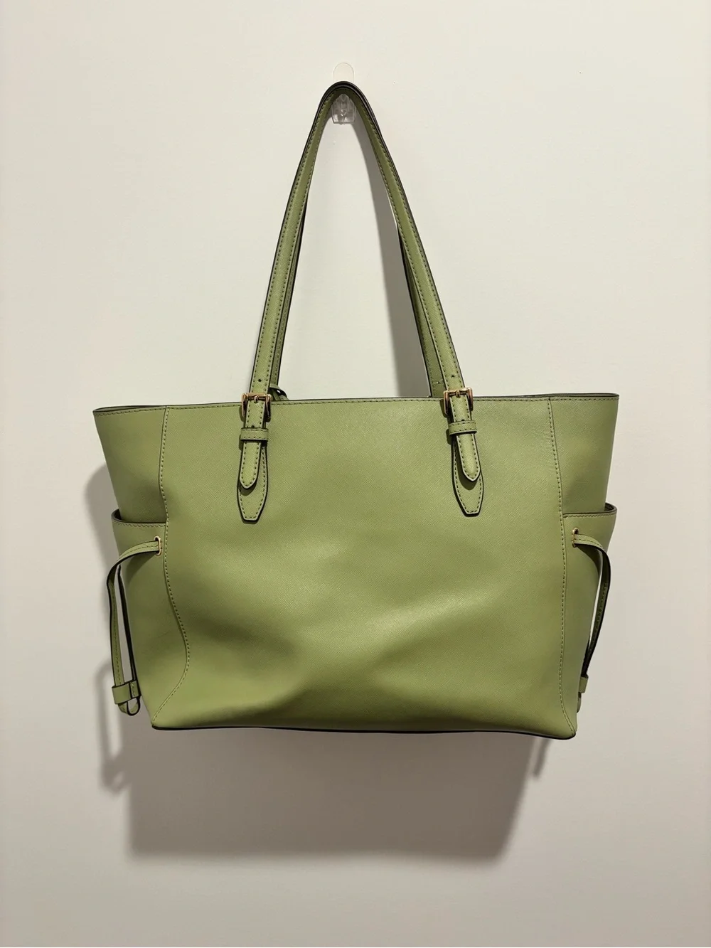 💕Michael Kors Sage Green Leather Tote Bag💕